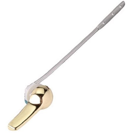 Highkey Master Plumber Polished Brass Toil Flush Lever LR833497